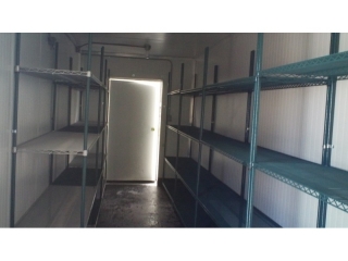 View from the Back of Refrigeration Unit