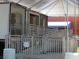Ramp Access to Kitchen Units